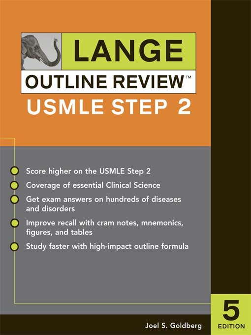 Title details for USMLE Step 2 by Joel S. Goldberg - Available